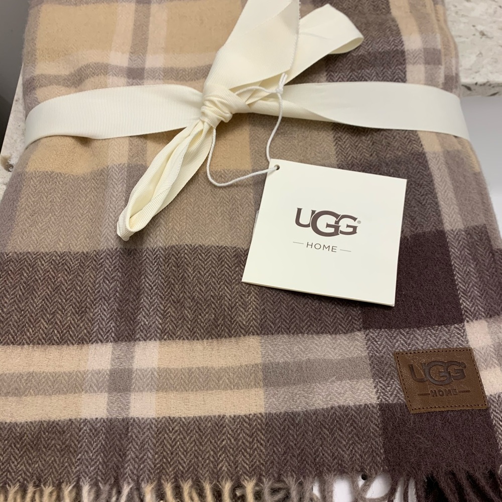 Ugg Home 100% Wool Blanket